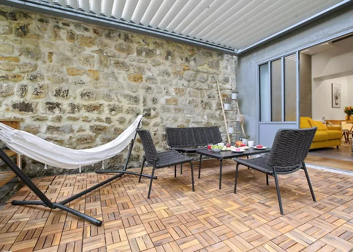 아파트 Lavie Maison I Marais Family With Terrace